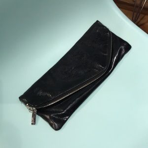 Black Hobo clutch purse
